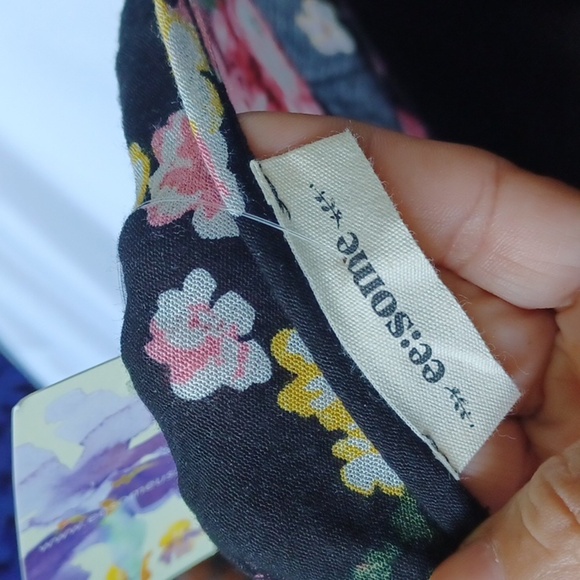 ee:some Phoenix One Shoulder top, Floral, Sz S - Picture 5 of 6